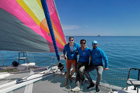 Journée bateau en mer Sète