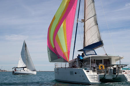 Sorties catamaran voile Sète