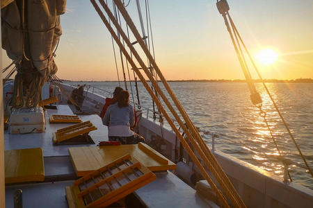 Sortie voilier ketch La Rochelle