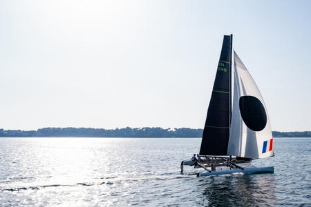 Sensations course voile catamaran