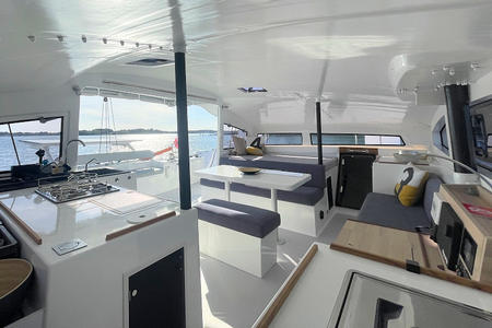 Croisière catamaran voile Trinité sur Mer