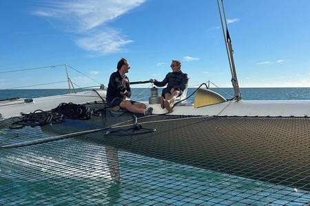 Sorties trimaran course La Trinité sur Mer