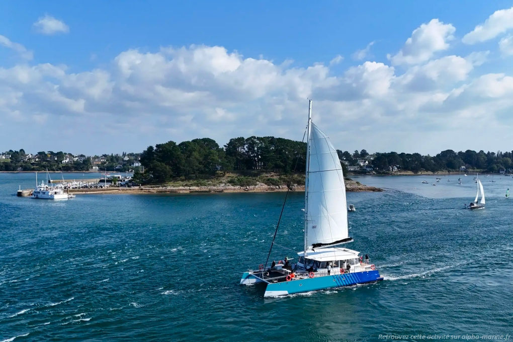 Catamaran day charter Arzon - 56
